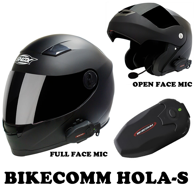 HOLAS MOTORCYCLE WATERPROOF BLUETOOTH HELMET SYSTEM